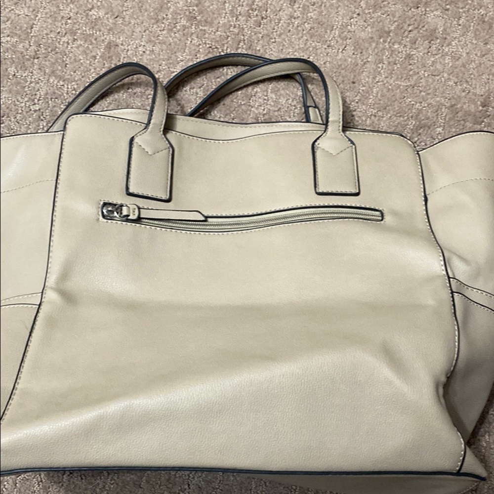 Stylish Beige Tote Bag